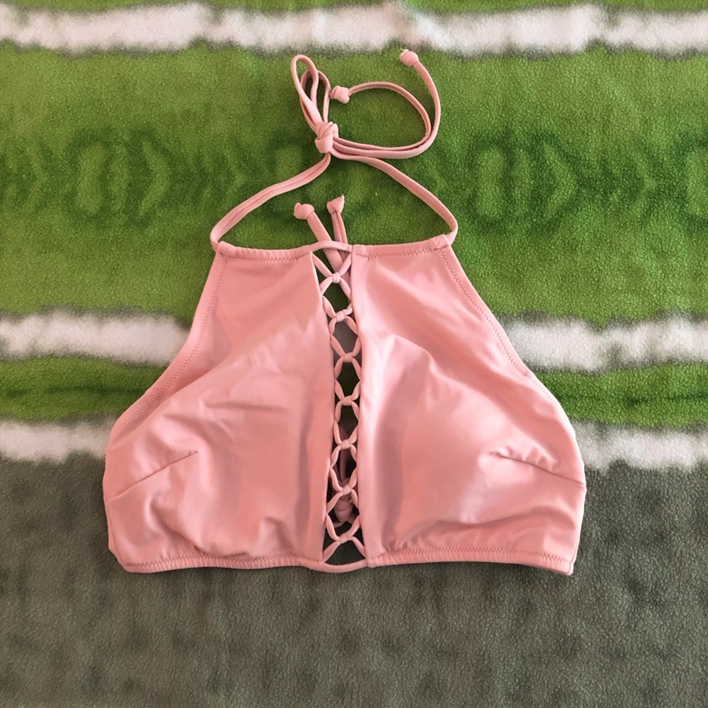 Victoria’s Secret PINK High Neck Bikini Top